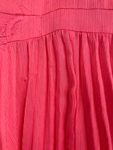 Load image into Gallery viewer, Whistles Women&#39;s Lace Pleated A-Line Dress | UK14 | Pink
