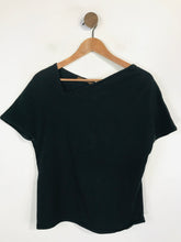 Load image into Gallery viewer, Fenn Wright Manson Women&#39;s Wool T-Shirt | XL UK16 | Black

