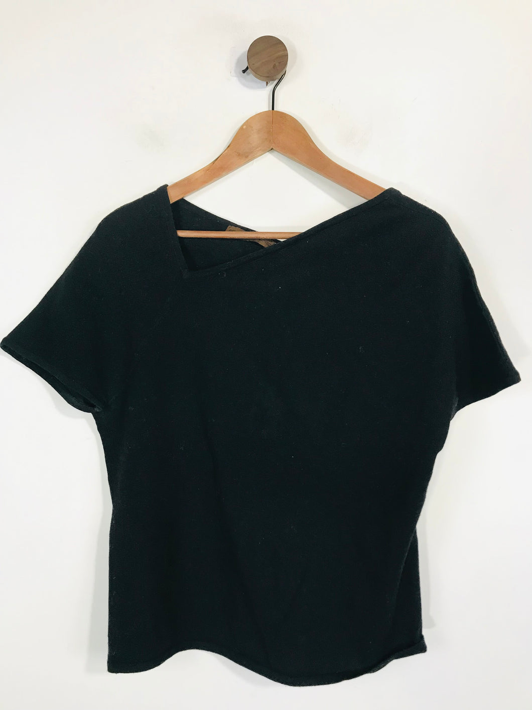Fenn Wright Manson Women's Wool T-Shirt | XL UK16 | Black
