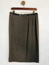 Load image into Gallery viewer, Gerry Weber Women&#39;s Smart Pencil Skirt | UK14 | Brown
