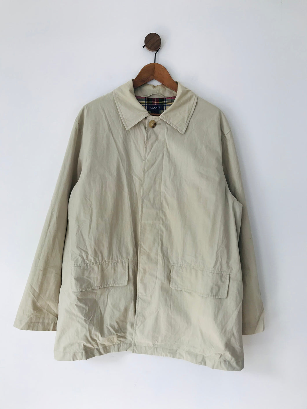 Gant Men’s Trench Coat | L | Brown