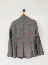 Load image into Gallery viewer, Hush Women’s Checked Blazer NWT | UK12 | Grey

