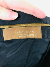 Load image into Gallery viewer, Zara Man Men’s Formal Suit Trousers | 42 UK32 | Black
