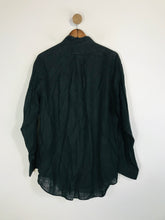 Load image into Gallery viewer, Polo Ralph Lauren Men&#39;s Linen Smart Button-Up Shirt | M | Black
