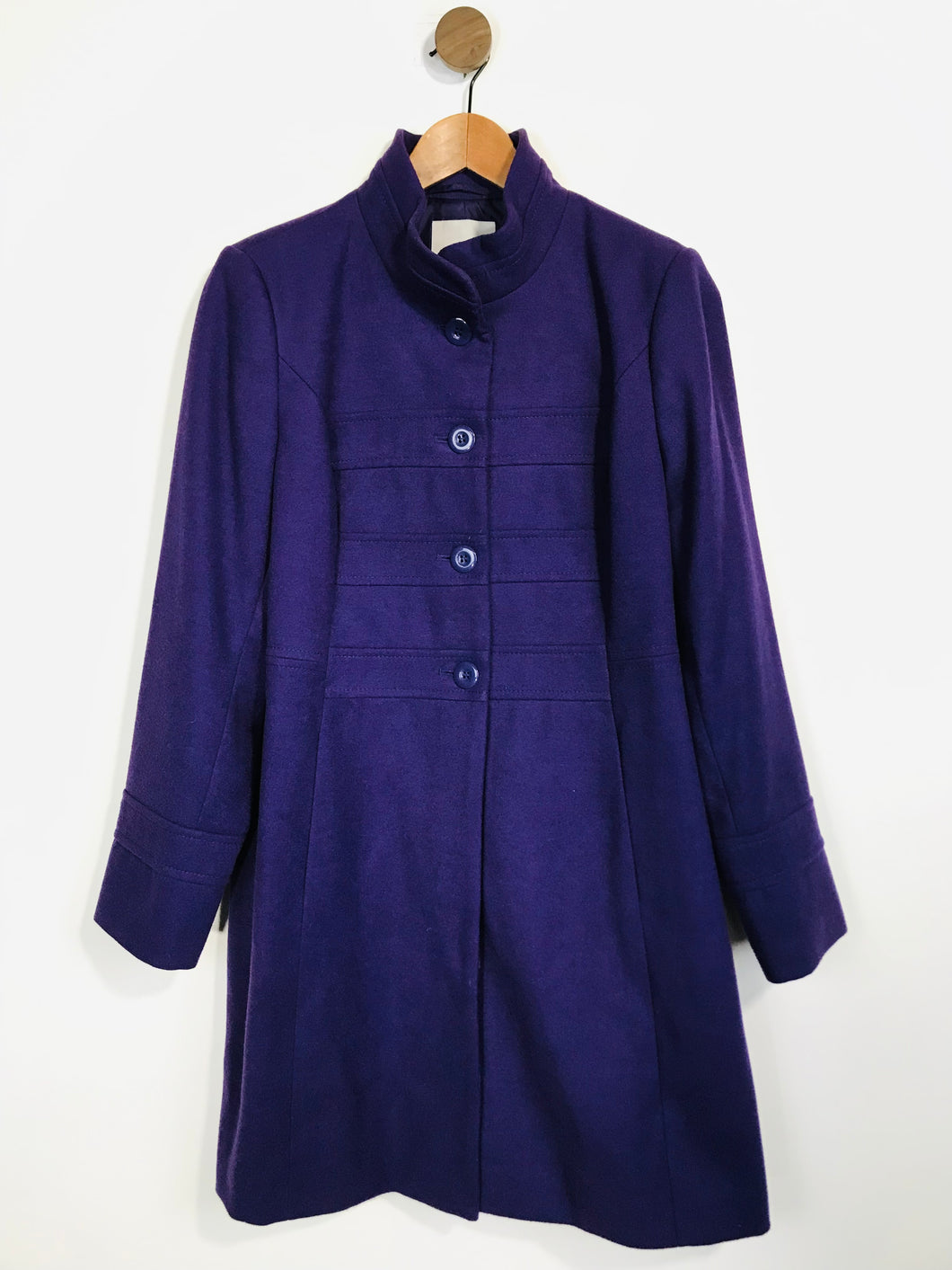 John Lewis Women's Peacoat Coat | UK16 | Purple