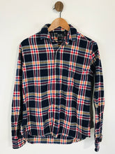 Load image into Gallery viewer, Blade + Blue Men&#39;s Check Flannel Button-Up Shirt | S | Multicoloured

