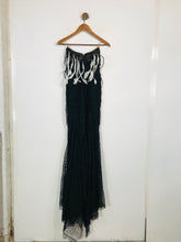 Load image into Gallery viewer, Herve Leger Women&#39;s Lace Elegant Maxi Dress NWT | S UK8 | Black

