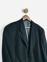 Load image into Gallery viewer, Giorgio Armani Men&#39;s Wool Smart Blazer Jacket | L | Black
