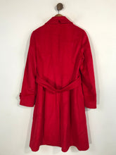 Load image into Gallery viewer, Jaeger Women&#39;s Wool Overcoat Coat | UK10 | Red
