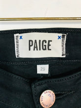 Load image into Gallery viewer, Paige Women&#39;s High Waisted Skinny Jeans | 29 UK12 | Black
