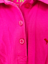 Load image into Gallery viewer, Victoria’s Secret PINK Women’s Distressed Polo Shirt Top | XS | Pink
