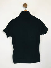 Load image into Gallery viewer, Brooks Brothers Women&#39;s Merino Short Sleeve Jumper | M UK10-12 | Black
