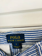 Load image into Gallery viewer, Polo Ralph Lauren Kid’s Striped Shorts | Age 7 | Blue
