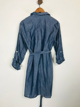 Load image into Gallery viewer, Séraphine Women&#39;s Denim Maternity Shirt Dress | UK14 | Blue
