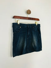 Load image into Gallery viewer, Calvin Klein Women&#39;s Denim Mini Skirt | XS UK6-8 | Blue
