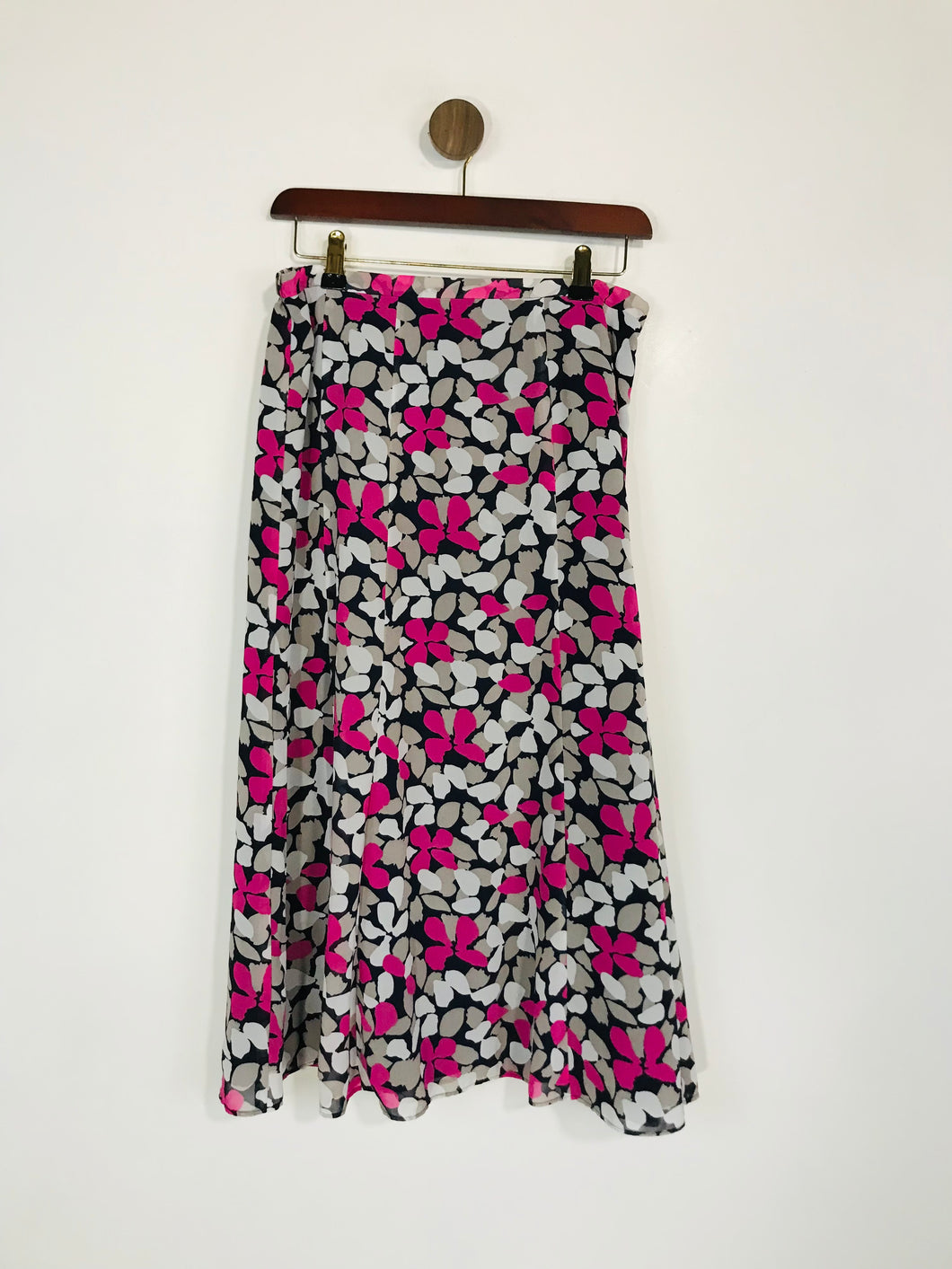 Jacques Vert Women's Floral Midi Skirt | UK12 | Multicoloured