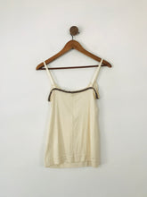 Load image into Gallery viewer, Dolce &amp; Gabbana Women&#39;s Embellished Tank Top | M UK10-12 | Beige
