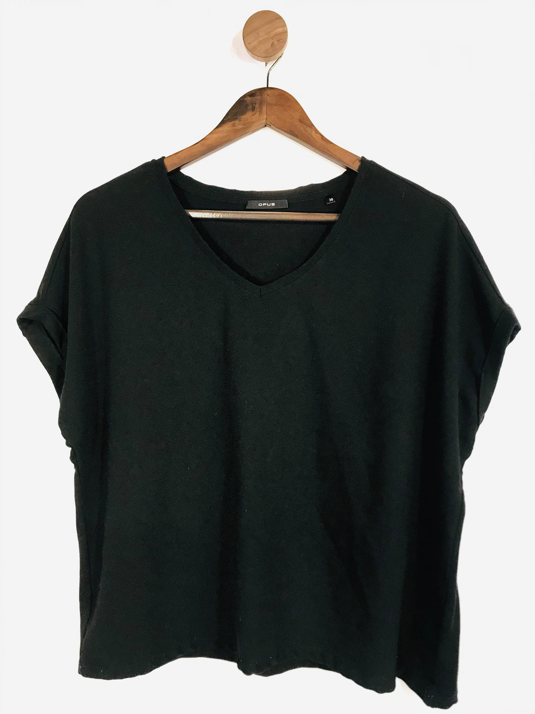 Opus Women's Sleeveless T-Shirt | EU38 UK10 | Black
