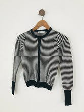 Load image into Gallery viewer, Zara Women’s Knit Cardigan | S UK8 | Black White
