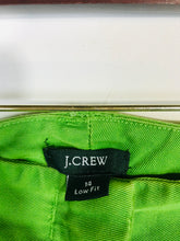Load image into Gallery viewer, J.Crew Women&#39;s Cotton Low Fit Shorts | UK14 | Green
