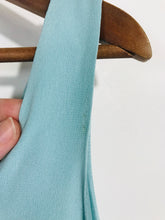 Load image into Gallery viewer, August Silk Women&#39;s Silk Vintage Shift Dress | UK14 | Blue
