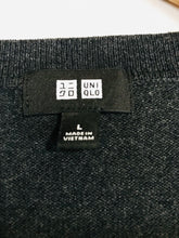 Load image into Gallery viewer, Uniqlo Men&#39;s Cashmere Cardigan | L | Grey
