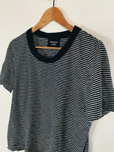 Load image into Gallery viewer, Whistles Women&#39;s Striped T-Shirt | M UK10-12 | Blue
