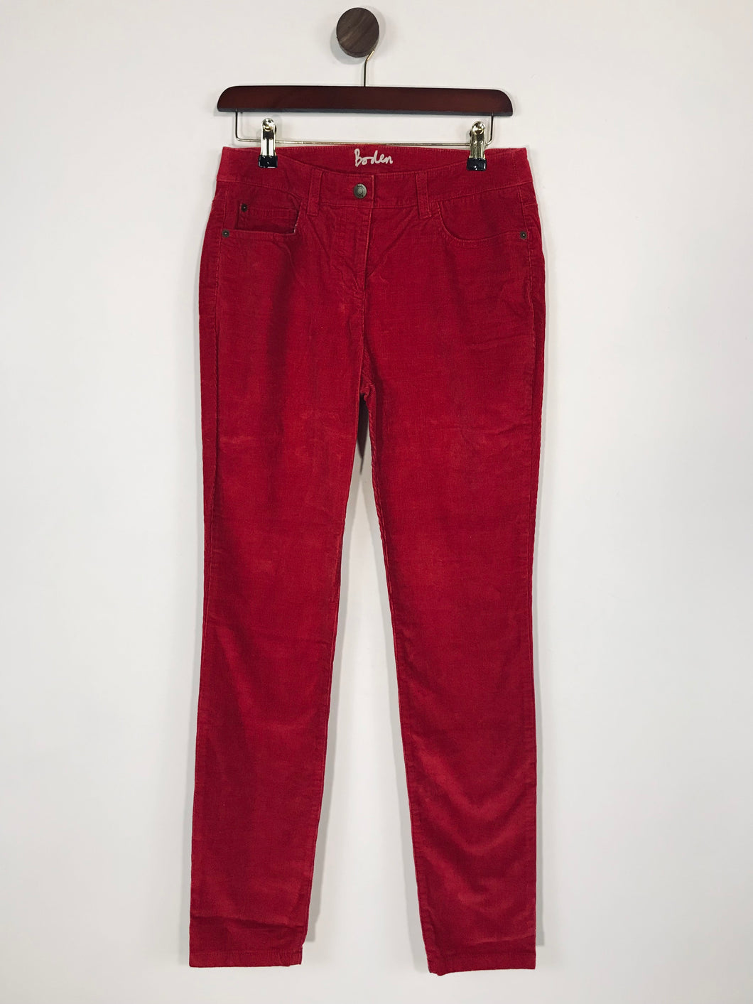 Boden Women's Cotton Corduroy Trousers | UK10 | Pink