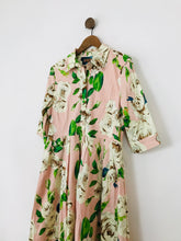 Load image into Gallery viewer, Jolie Moi Women&#39;s Floral A-Line Shirt Dress | UK16 | Pink
