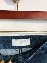 Load image into Gallery viewer, Toast Women&#39;s High Waist Boyfriend Jeans | UK12 | Blue
