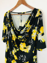 Load image into Gallery viewer, Betty Jackson Women&#39;s Floral Blouse NWT | UK20 | Black
