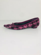 Load image into Gallery viewer, Russell &amp; Bromley Women&#39;s Knit Slip-on Shoes | EU38.5 | Purple
