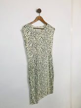 Load image into Gallery viewer, Reiss Women&#39;s Jersey Terrazzo Print Midi Dress | UK12 | Multicoloured
