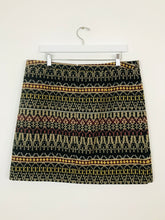 Load image into Gallery viewer, Monsoon Womens Patterned Mini Skirt | UK16 | Multi Coloured
