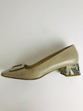 Load image into Gallery viewer, Hobbs Women&#39;s Leather Smart Heels | EU40 UK7 | Beige
