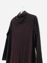 Load image into Gallery viewer, COS Women’s Wool Maxi Shirt Dress | S UK8 | Purple

