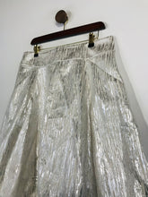 Load image into Gallery viewer, Biba Women&#39;s Jacquard A-Line Skirt NWT | UK16 | White
