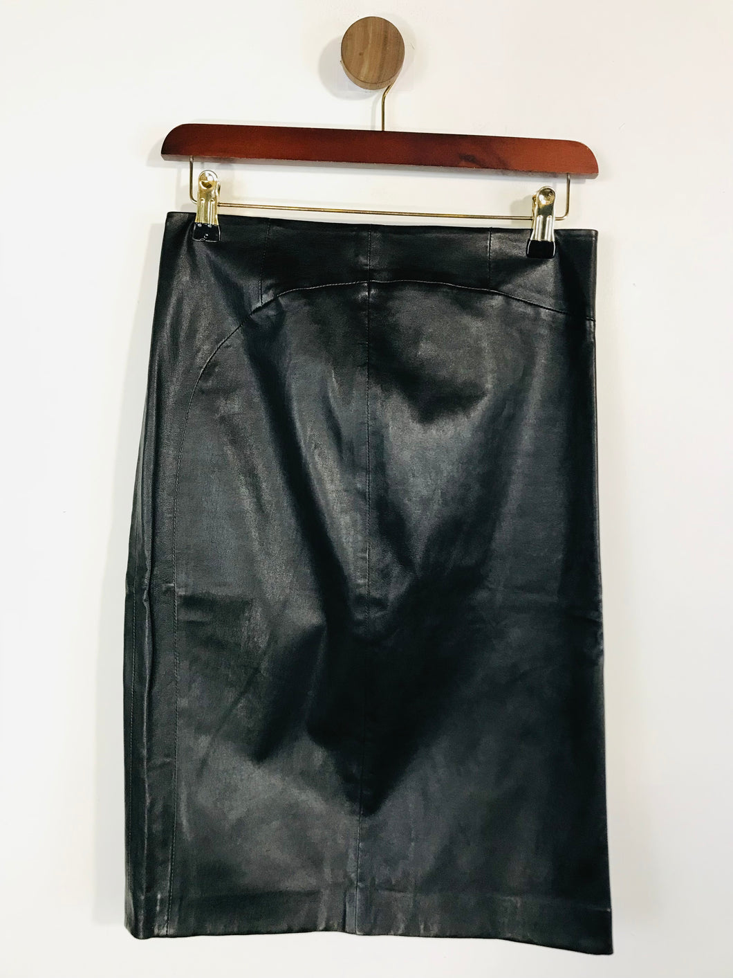 Joseph Women's Leather Pencil Skirt | EU38 UK10 | Black