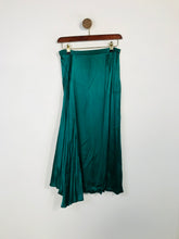 Load image into Gallery viewer, Oliver Bonas Women&#39;s A-line Midi Skirt | UK8 | Green
