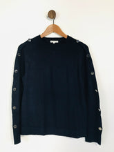 Load image into Gallery viewer, Warehouse Women&#39;s Embellished Jumper | UK6 | Blue
