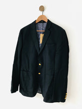 Load image into Gallery viewer, Jaeger Men’s Slim Fit Wool Blazer Suit Jacket NWT | 42R | Blue
