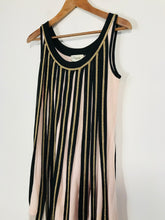 Load image into Gallery viewer, Temperley Women&#39;s Striped Shift Dress | UK8 | Pink
