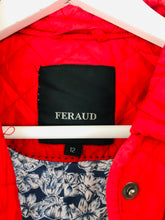 Load image into Gallery viewer, Feraud Women’s Quilted Jacket | UK12 | Red

