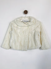 Load image into Gallery viewer, Next Signature Kid&#39;s Faux Fur Jacket | 4-5 Years | White
