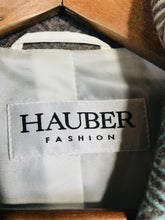 Load image into Gallery viewer, Hauber Women&#39;s Wool Colour Block Overcoat Coat | UK16 | Multicoloured
