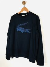 Load image into Gallery viewer, Lacoste Men&#39;s Cotton Sweatshirt Jumper | L | Blue
