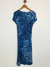 Load image into Gallery viewer, Etro Women&#39;s Boho Paisley Midi Dress | S/M | Blue

