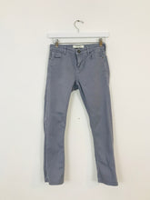Load image into Gallery viewer, Fat Face Women’s Slim Crop Jeans | UK6 | Purple
