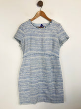 Load image into Gallery viewer, Seraphine Women&#39;s Striped Sheath Dress | UK14 | Blue
