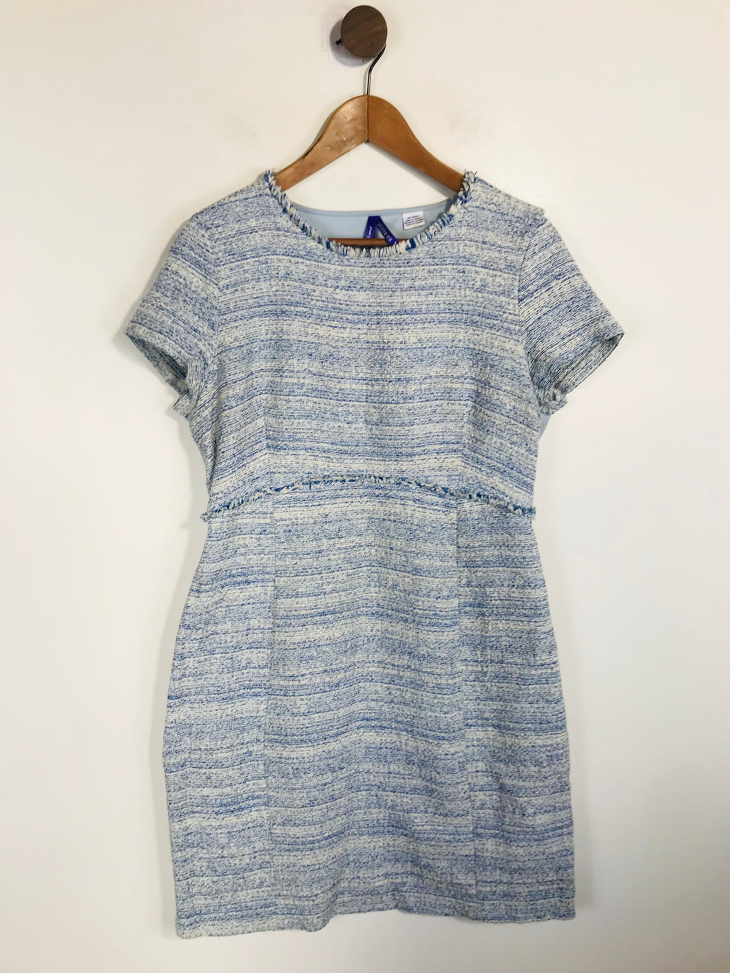 Seraphine Women's Striped Sheath Dress | UK14 | Blue